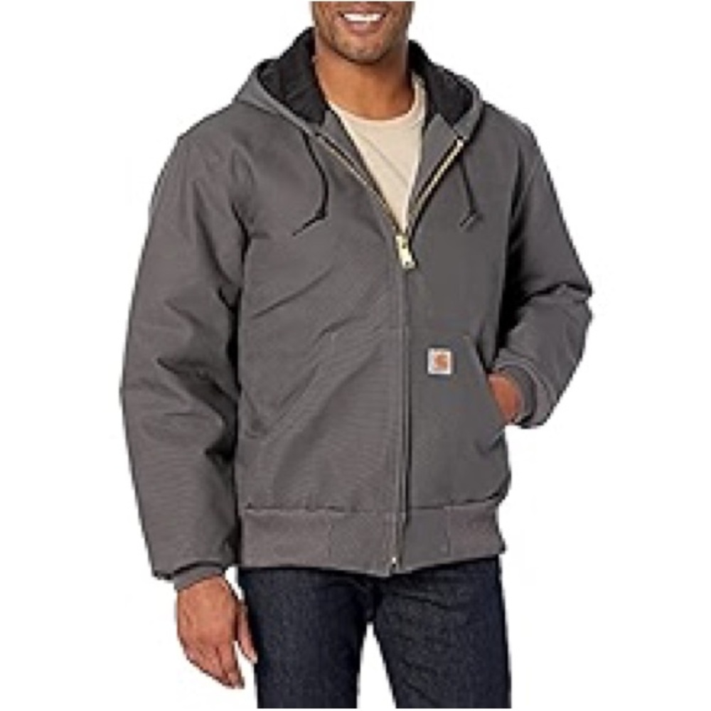 Carhartt- Loose Fit Firm Duck Insulated Flannel-Lined Active Jac - 3 Warmest